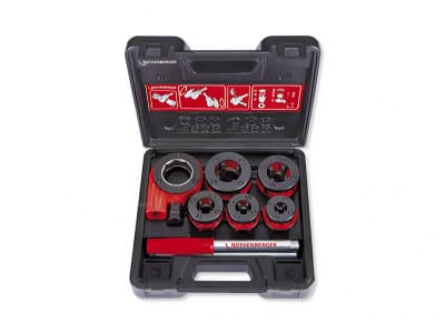 გარე ხრახნის მომჭრელი მექანიკური დანადგარი SUPER CUT 3/8 – 1.1/4″ BSPT