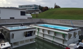 საცურაო აუზები და ჯაკუზი