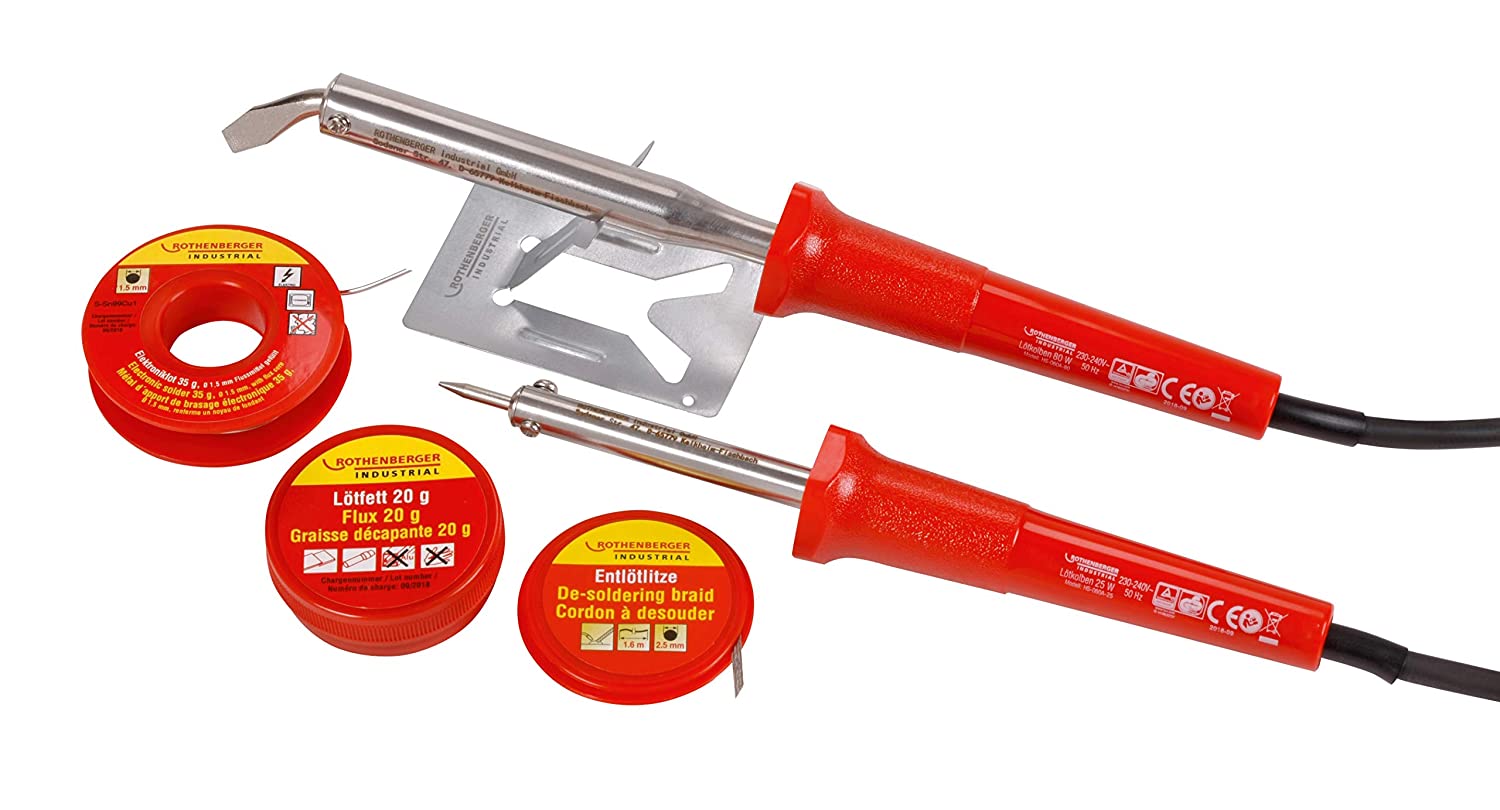 რკინის შედუღების ნაკრები 25W/80W