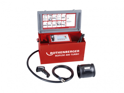 შედუღების მანქანა პოლიმერული მილების ელექტროფუზიური შედუღებისთვის ROWELD ROFUSE 400 TURBO ROTHENBERGER 1000000999
