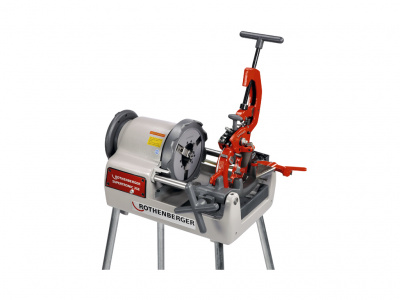 გარე ხრახნის მომჭრელი დანადგარი SUPERTRONIC 3 SE 3″-მდე სტანდარტული თავით BSPT R ROTHENBERGER 56250