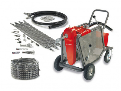 მექანიკური საწმენდი მანქანა R 140 B (წნელებით და საქშენებით) ROTHENBERGER 72971